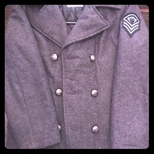 Apaman Wool/Blend Peacoat